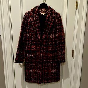 Tory Burch tweed women’s coat size 4 (runs a bit big perfect condition
